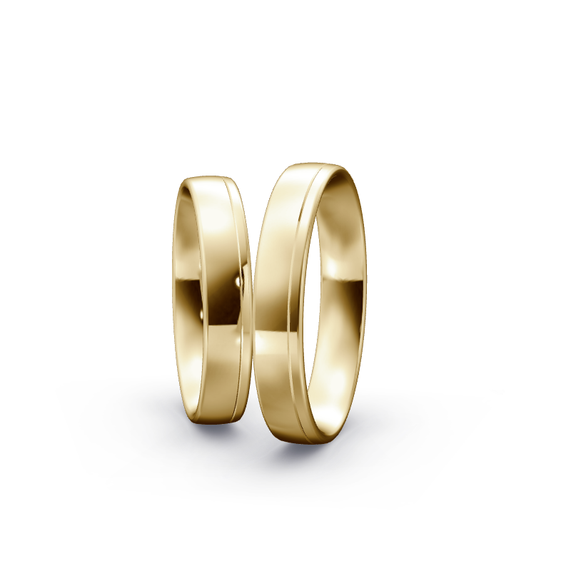 Thumbnail: Trauringe TL6197 - Gelbgold (Poliert) | Eheringe aus Gold