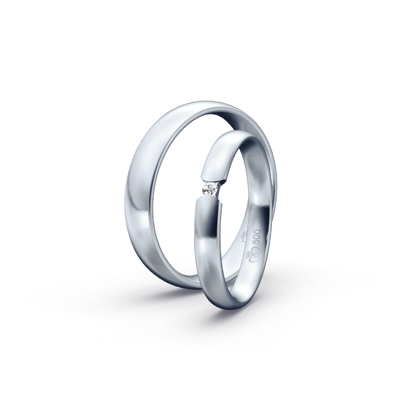 Miniaturbild: Trauringe TL7585 - Palladium