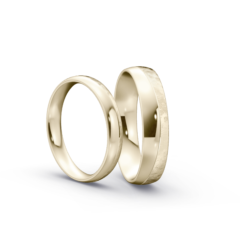 Miniaturbild: Trauringe TL3597 - Chamois (Altweißgold)