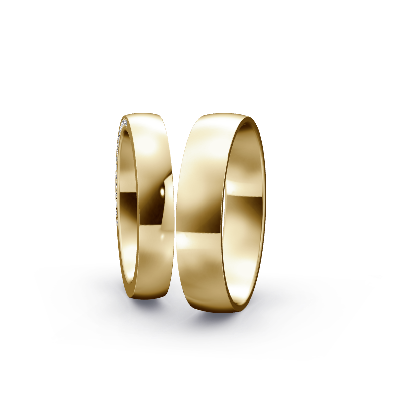 Miniaturbild: Trauringe TL3138 - Gelbgold (Poliert) | Eheringe aus Gold