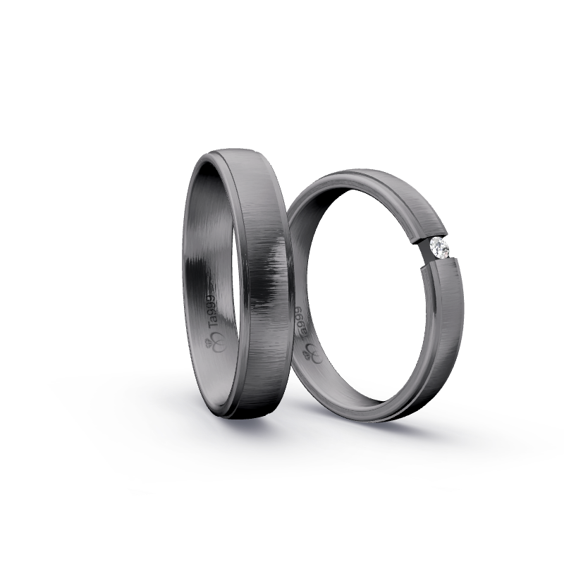 Miniaturbild: Trauringe TL9705 - Tantal (Quermatt) | 999er Tantal Ring