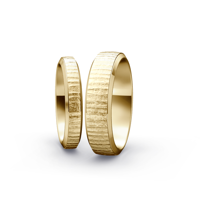 Miniaturbild: Trauringe TL6270 - Gelbgold (Relief) | Eheringe aus Gold