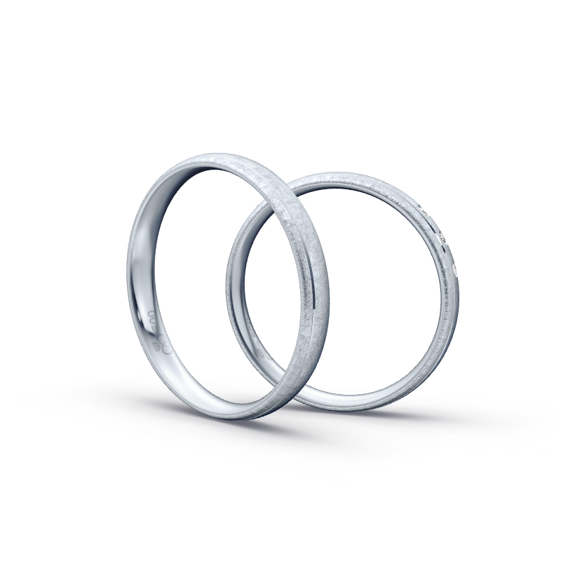 Miniaturbild: Trauringe TL8990 - Palladium