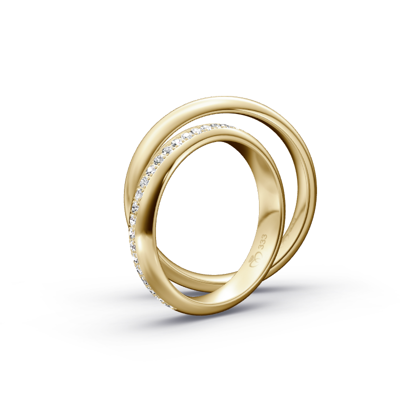 Miniaturbild: Trauringe TL5621 - Gelbgold (Poliert) | Eheringe aus Gold