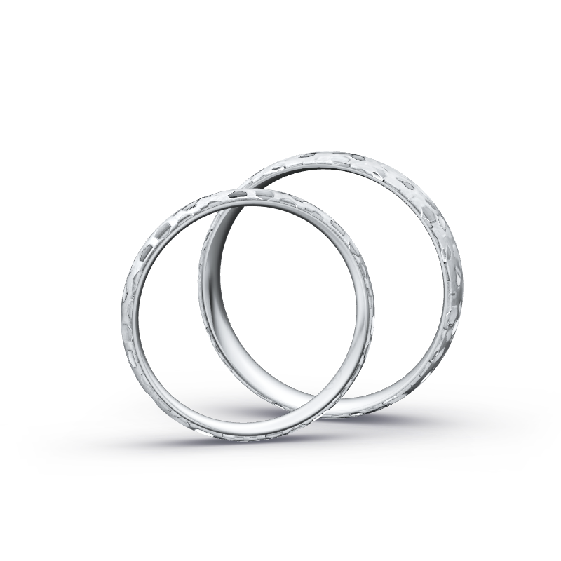Miniaturbild: Ringpaar TL4359 - Silber