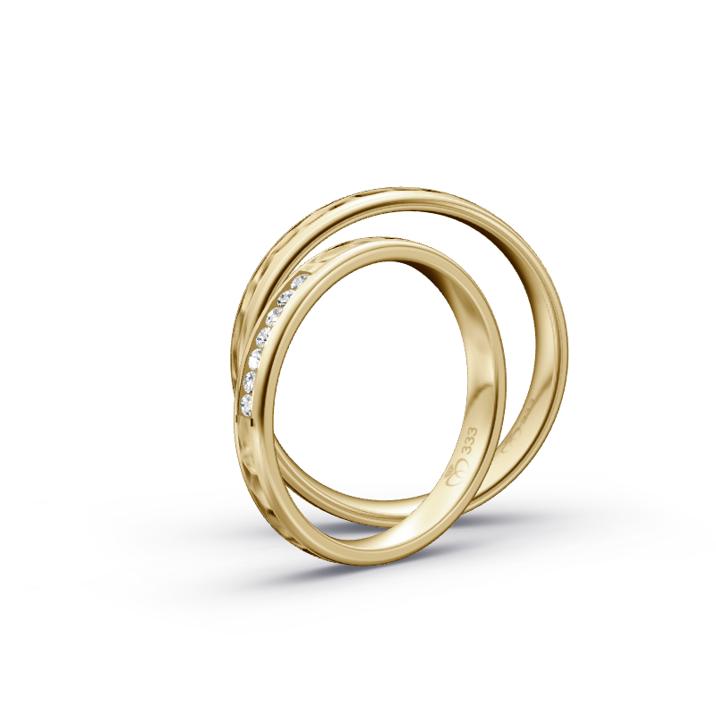 Miniaturbild: Trauringe TL3226 - Gelbgold (Kies / poliert) | Eheringe aus Gold