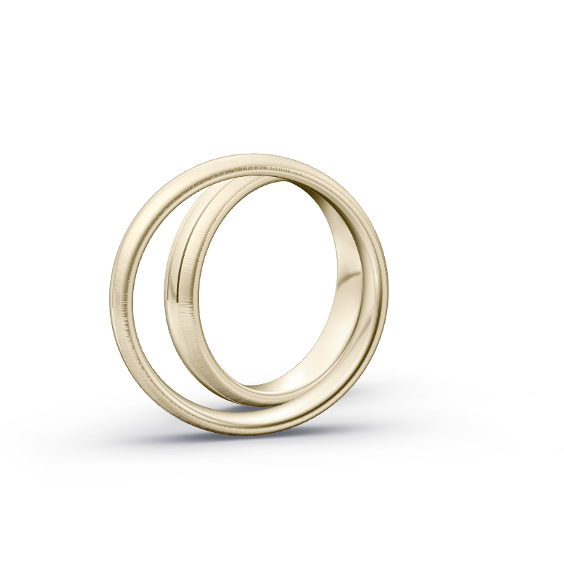 Miniaturbild: Trauringe TL9039 - Chamois (Altweißgold)