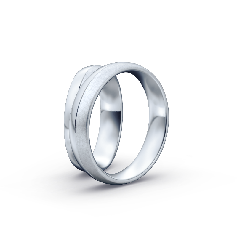 Miniaturbild: Trauringe TL6419 - Palladium