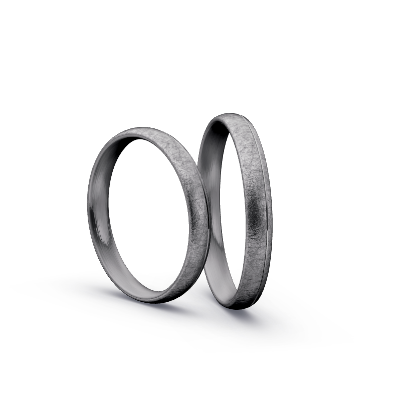 Miniaturbild: Trauringe TL8990 - Tantal (Eismatt) | 999er Tantal Ring