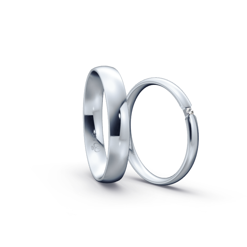Miniaturbild: Trauringe TL8771 - Palladium