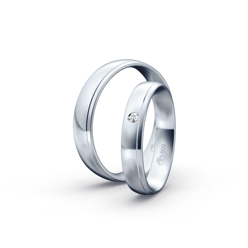 Miniaturbild: Trauringe TL7560 - Palladium