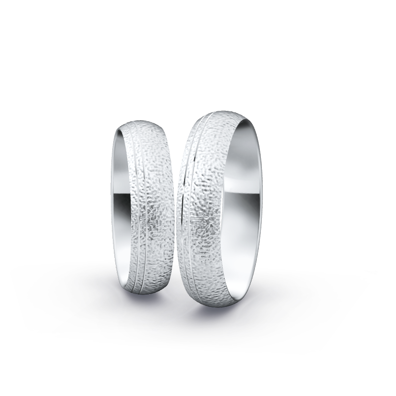 Miniaturbild: Ringpaar TL9643 - Silber