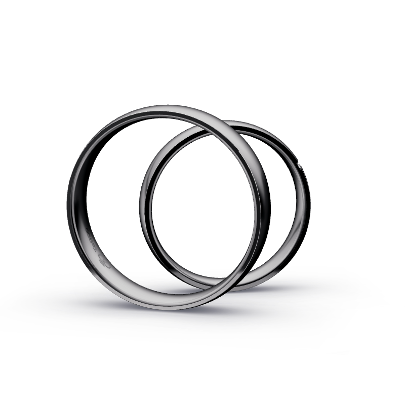 Miniaturbild: Trauringe TL7367 - Tantal (Poliert) | 999er Tantal Ring