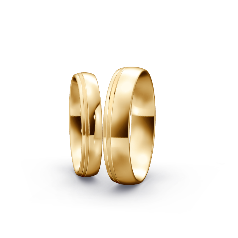 Miniaturbild: Trauringe TL9361 - Sattgelb-Gold
