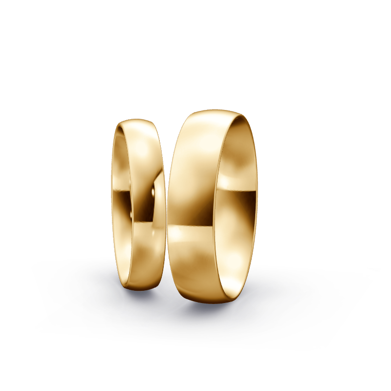 Miniaturbild: Trauringe TL7957 - Sattgelb-Gold