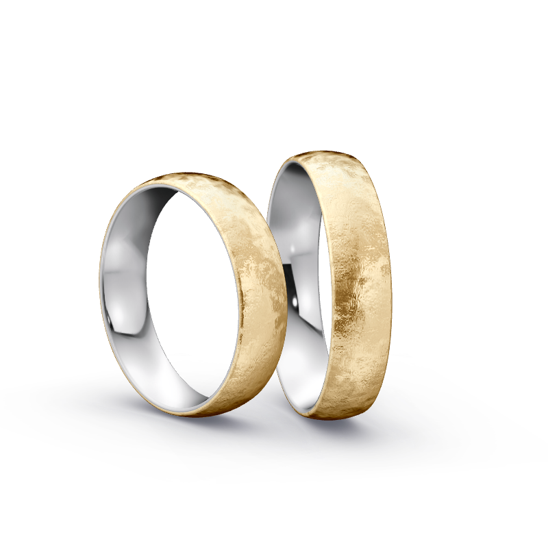 Miniaturbild: Trauringe TL8821 - Gelbgold/Weißgold