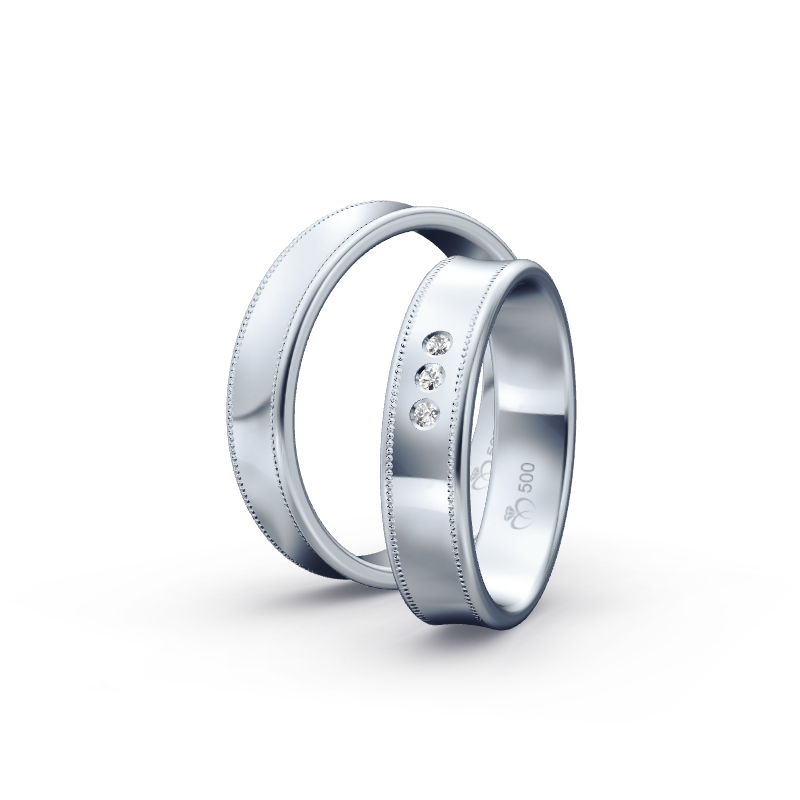 Miniaturbild: Trauringe TL8271 - Palladium