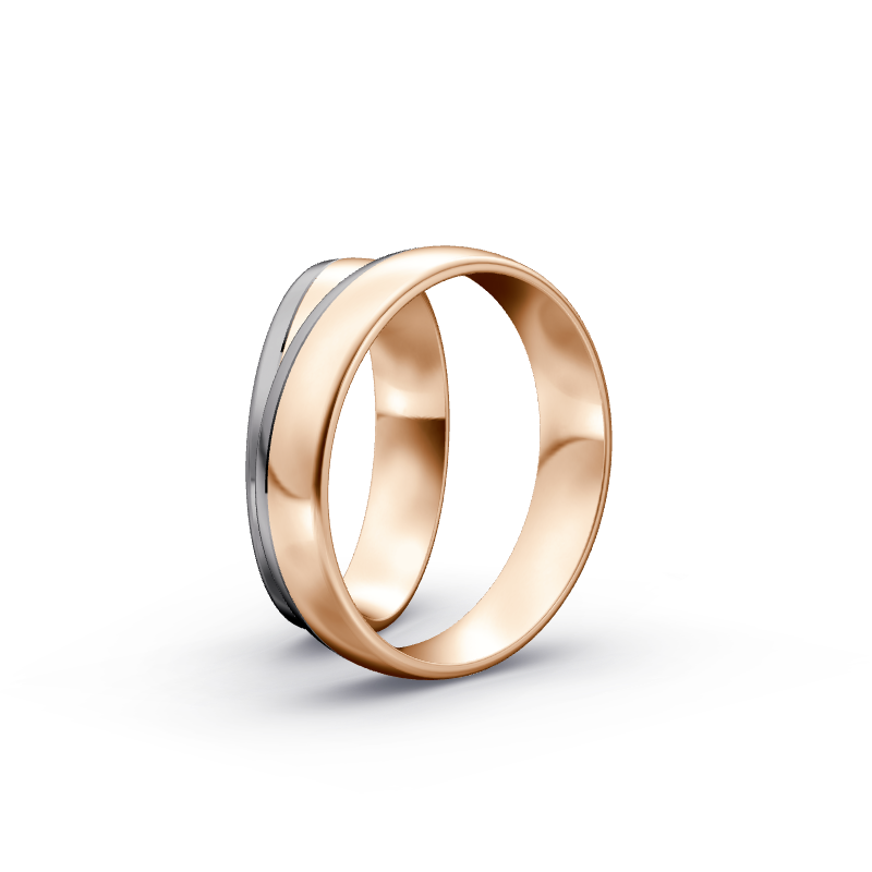Miniaturbild: Trauringe TL3462 - Tantal/Rotgold
