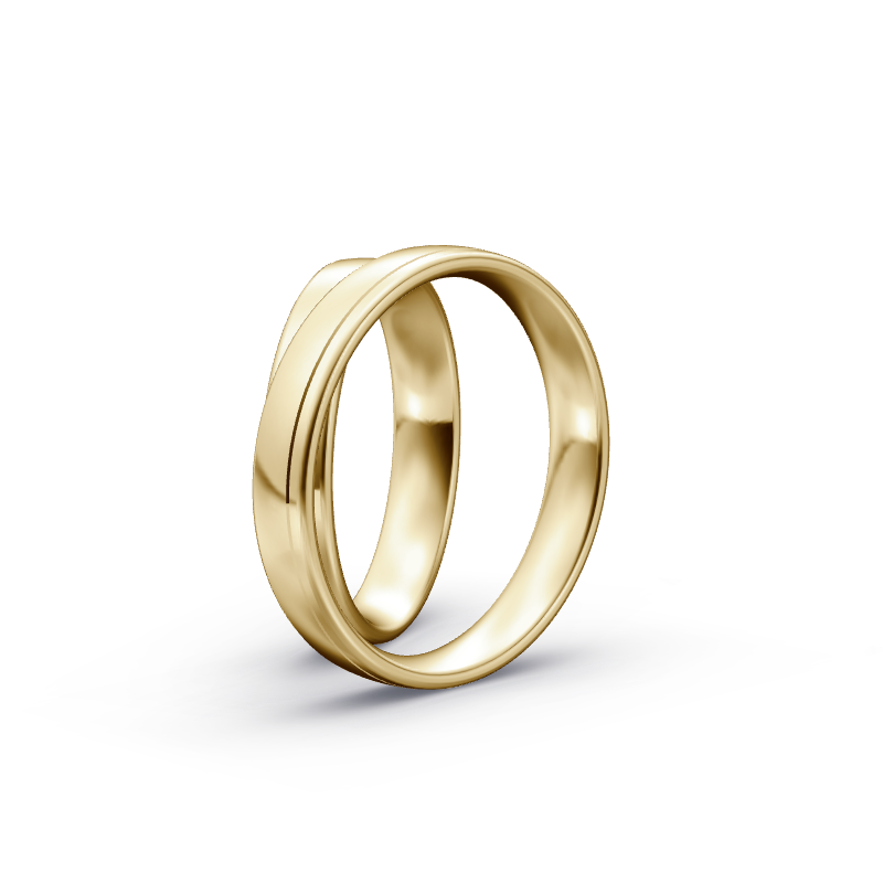 Miniaturbild: Trauringe TL7111 - Gelbgold (Poliert) | Eheringe aus Gold