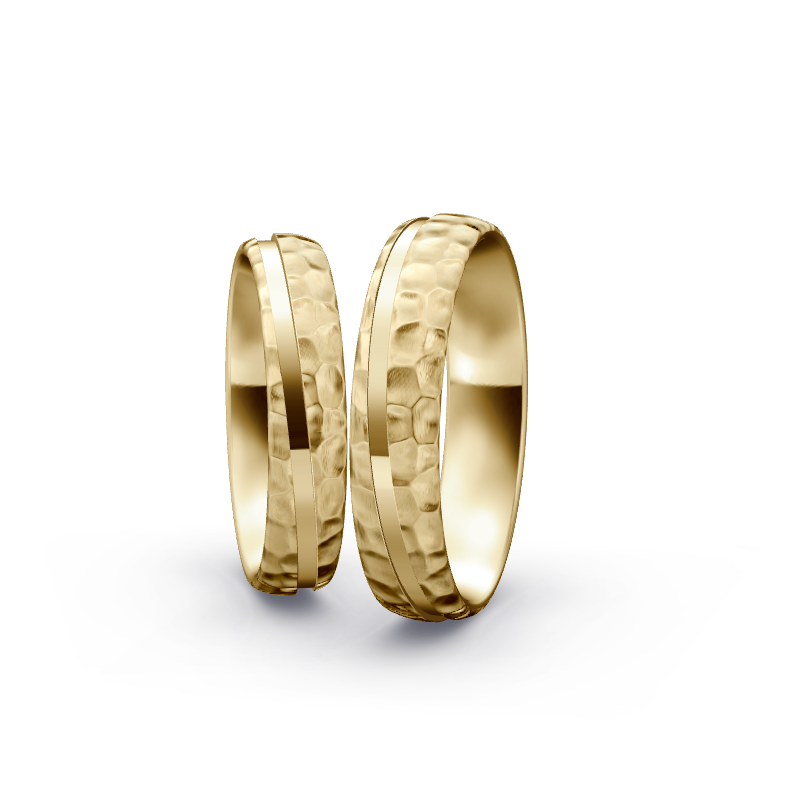 Miniaturbild: Trauringe TL5960 - Gelbgold (Kies / poliert) | Eheringe aus Gold