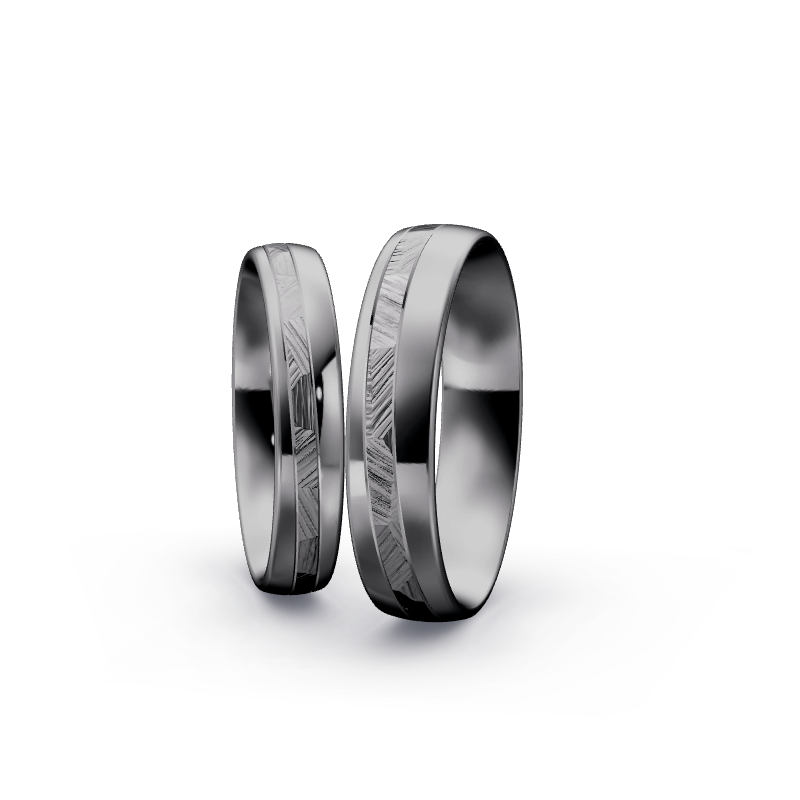 Miniaturbild: Trauringe TL4284 - Tantal (Fels / poliert) | 999er Tantal Ring