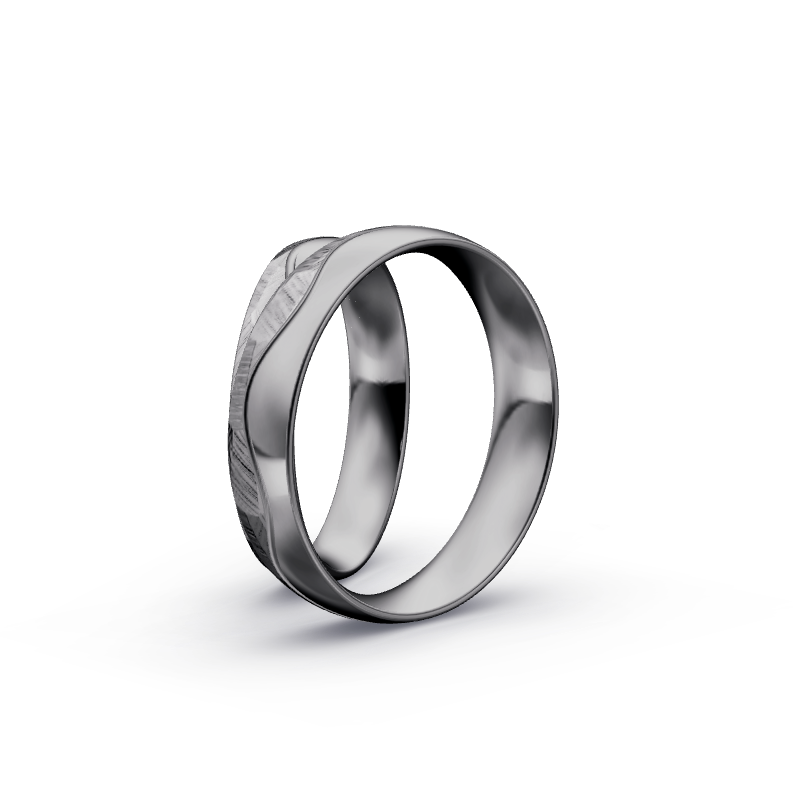 Miniaturbild: Trauringe TL2794 - Tantal (Poliert / Fels) | 999er Tantal Ring