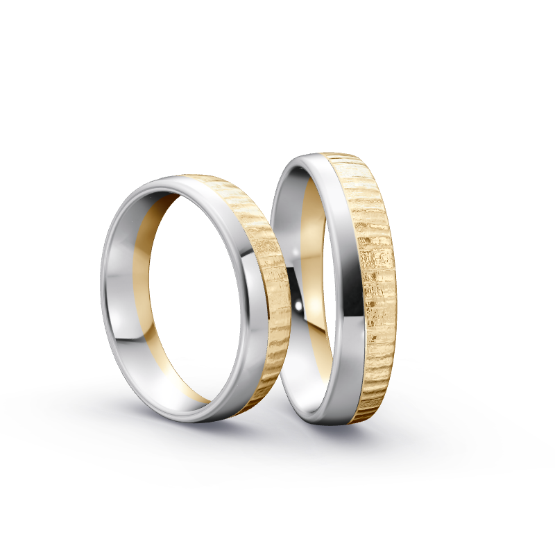 Miniaturbild: Trauringe TL5459 - Gelbgold/Weißgold