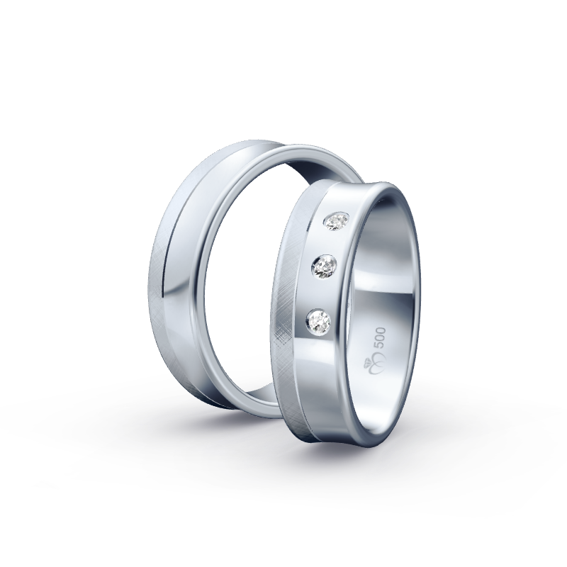 Miniaturbild: Trauringe TL6132 - Palladium