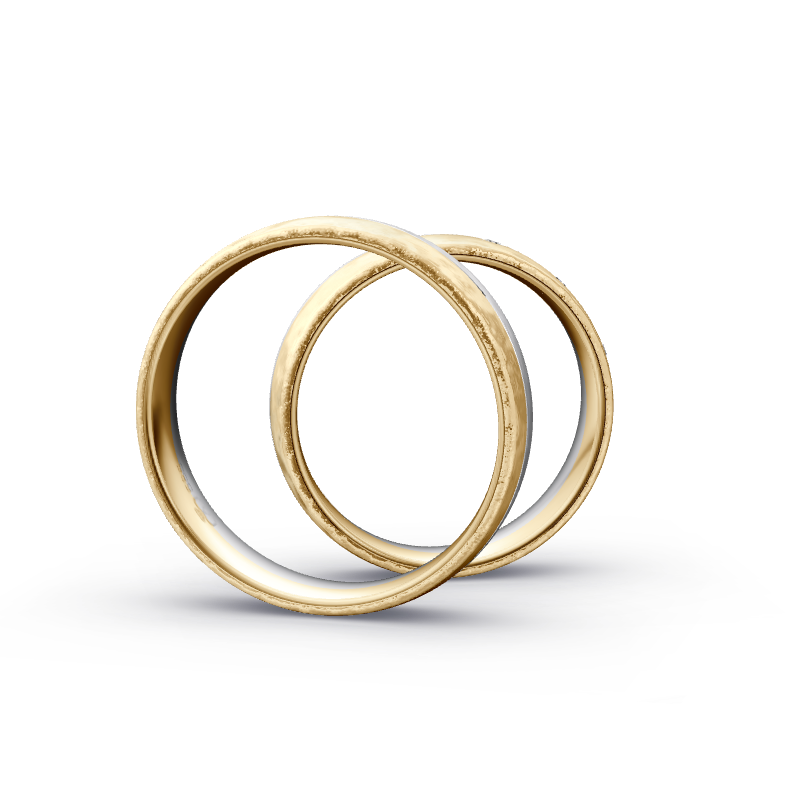 Miniaturbild: Trauringe TL3236 - Gelbgold/Weißgold