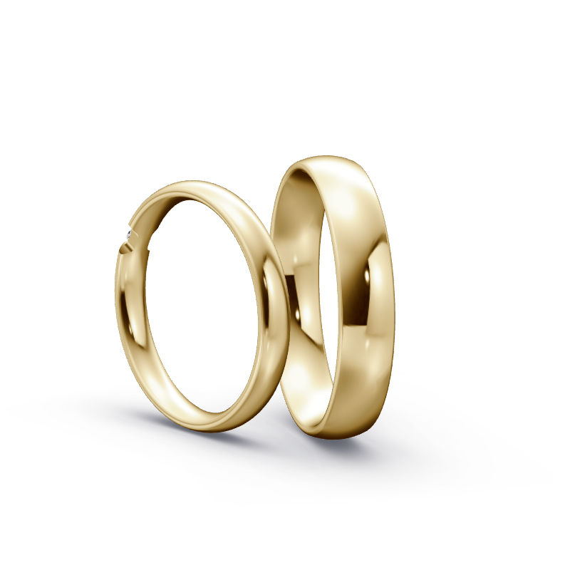 Miniaturbild: Trauringe TL7585 - Gelbgold (Poliert) | Eheringe aus Gold