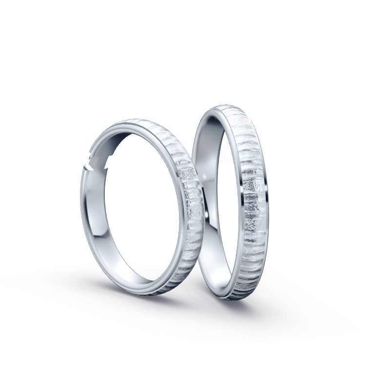 Miniaturbild: Trauringe TL9655 - Palladium