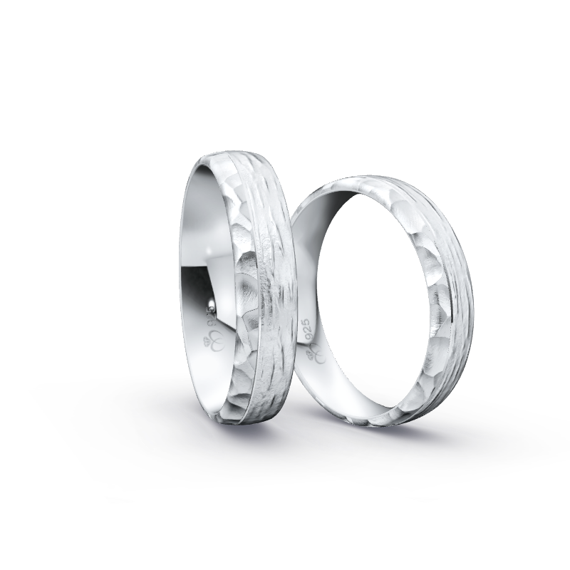 Miniaturbild: Ringpaar TL3790 - Silber