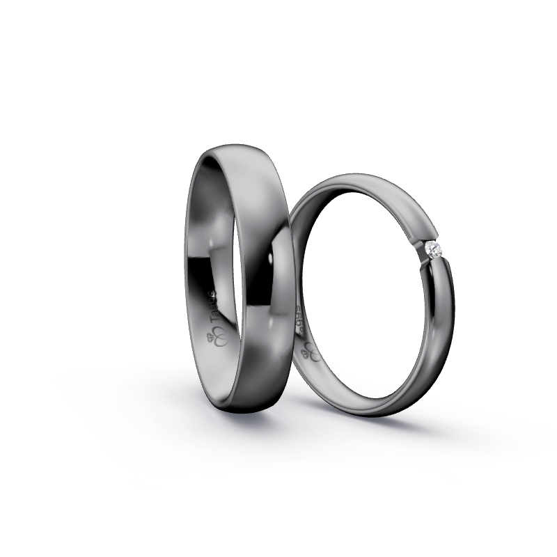 Miniaturbild: Trauringe TL7585 - Tantal (Poliert) | 999er Tantal Ring
