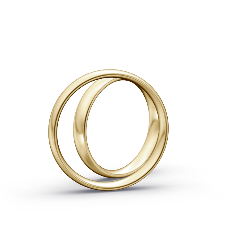 Miniaturbild: Trauringe TL5938 - Gelbgold (Poliert) | Eheringe aus Gold