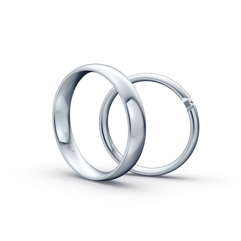 Miniaturbild: Trauringe TL7585 - Palladium