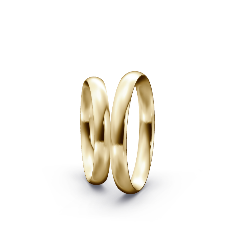 Miniaturbild: Trauringe TL9989 - Gelbgold (Poliert) | Eheringe aus Gold