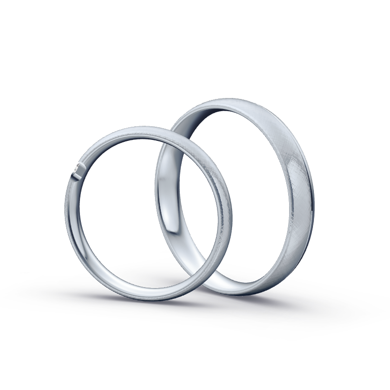 Miniaturbild: Trauringe TL6407 - Palladium