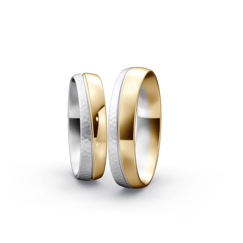 Miniaturbild: Trauringe TL1188 - Gelbgold/Weißgold