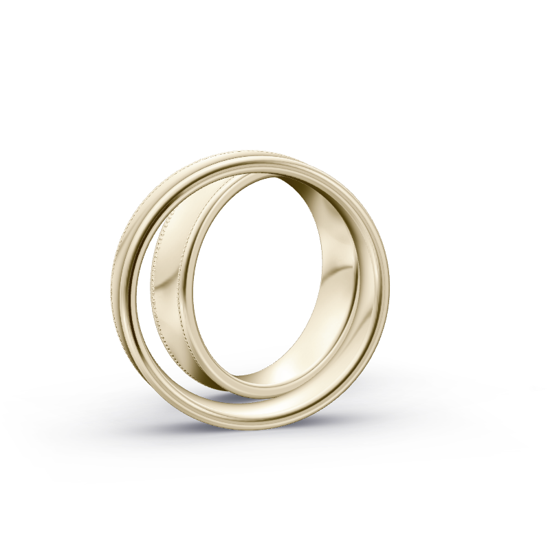 Miniaturbild: Trauringe TL8271 - Chamois (Altweißgold)