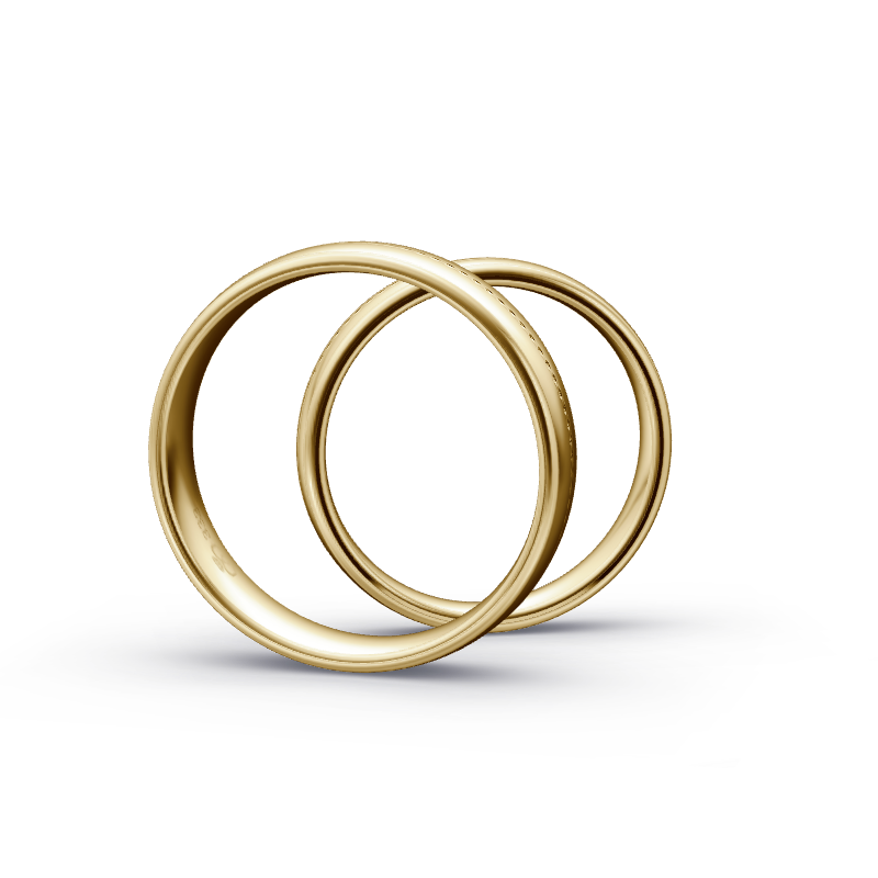 Miniaturbild: Trauringe TL6144 - Gelbgold (Poliert) | Eheringe aus Gold