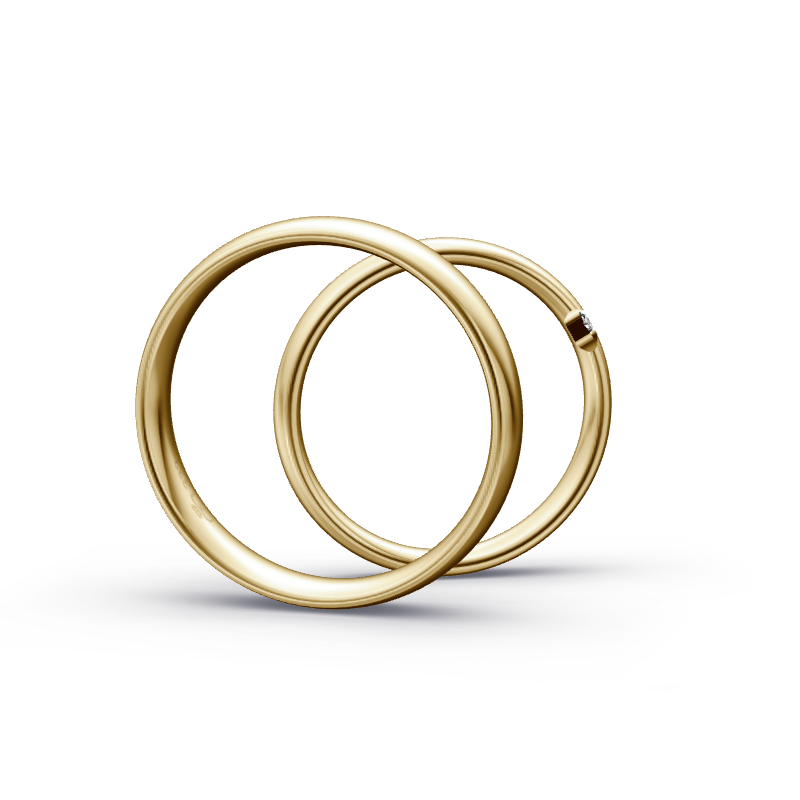 Miniaturbild: Trauringe TL7585 - Gelbgold (Poliert) | Eheringe aus Gold