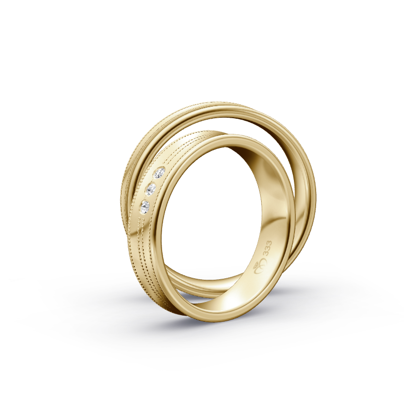 Miniaturbild: Trauringe TL6756 - Gelbgold (Poliert) | Eheringe aus Gold