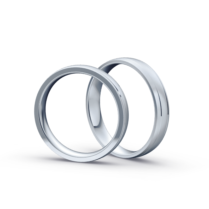 Miniaturbild: Trauringe TL8956 - Palladium