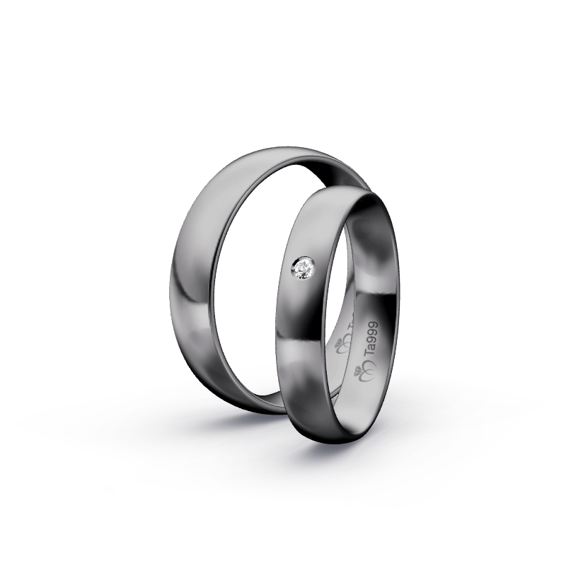 Miniaturbild: Trauringe TL9144 - Tantal (Poliert) | 999er Tantal Ring