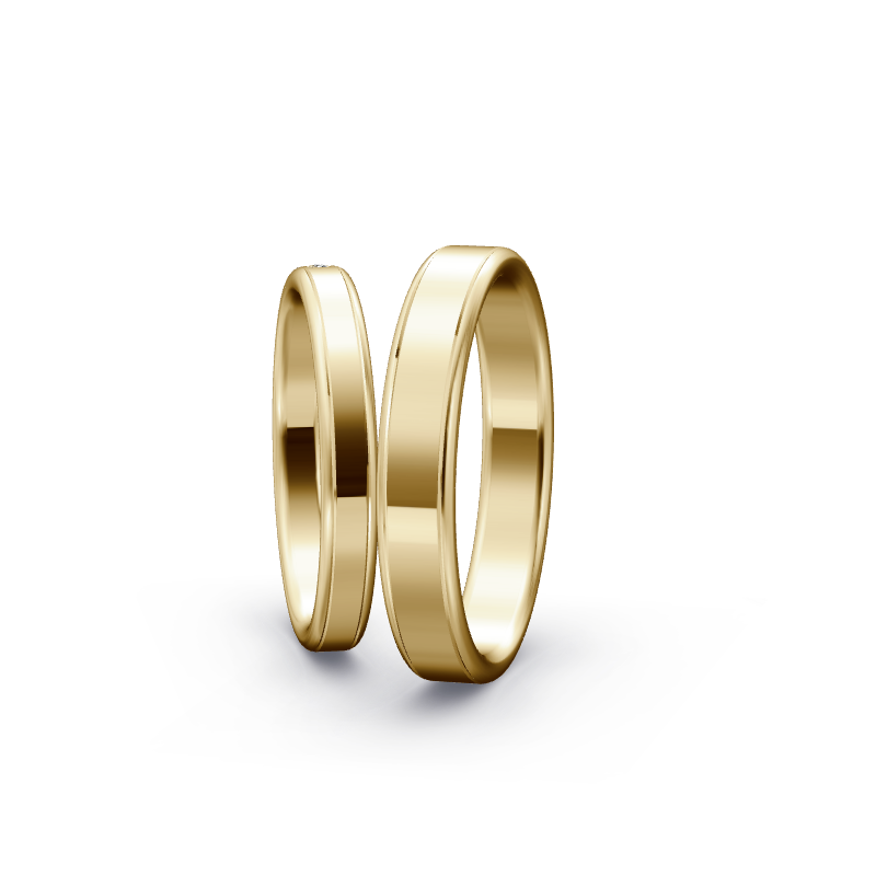 Miniaturbild: Trauringe TL8115 - Gelbgold (Poliert) | Eheringe aus Gold