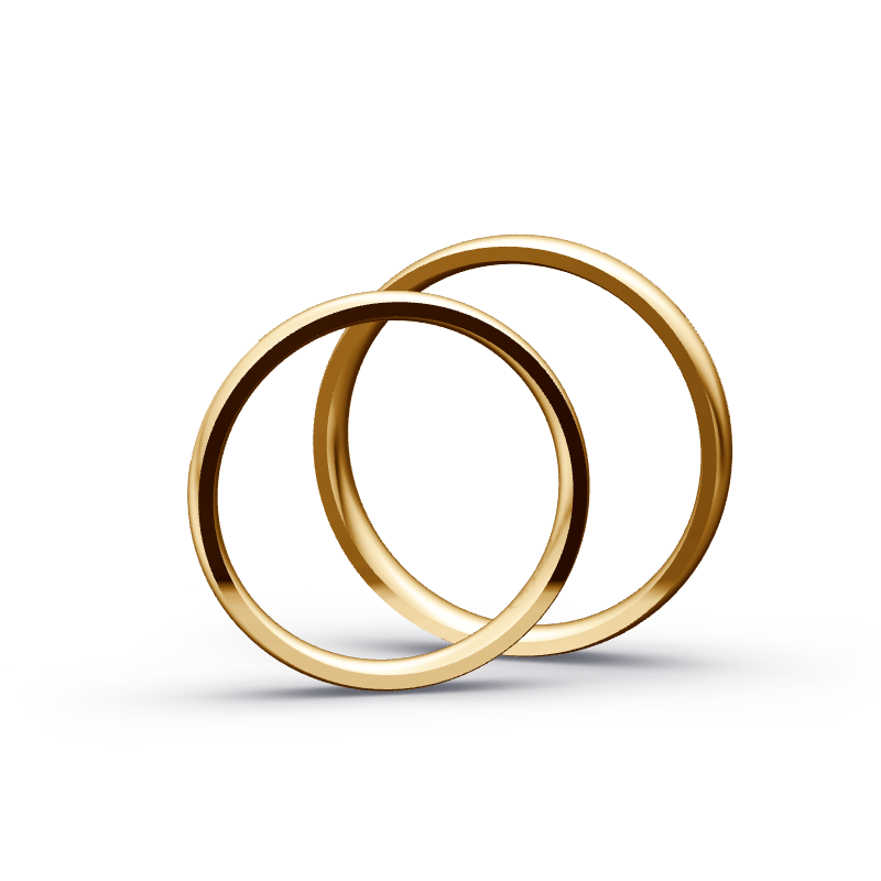 Miniaturbild: Trauringe TL7149 - Sattgelb-Gold