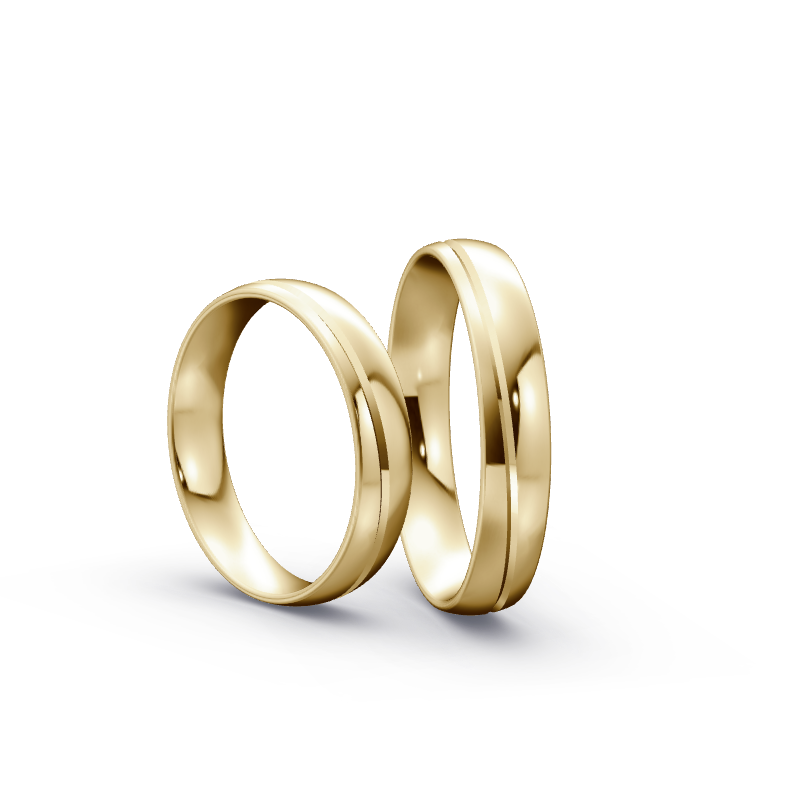 Miniaturbild: Trauringe TL1117 - Gelbgold (Poliert) | Eheringe aus Gold
