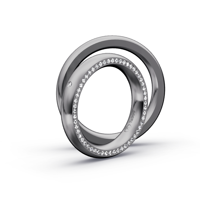 Miniaturbild: Trauringe TL8747 - Tantal (Poliert) | 999er Tantal Ring