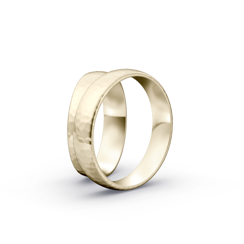 Miniaturbild: Trauringe TL9052 - Chamois (Altweißgold)