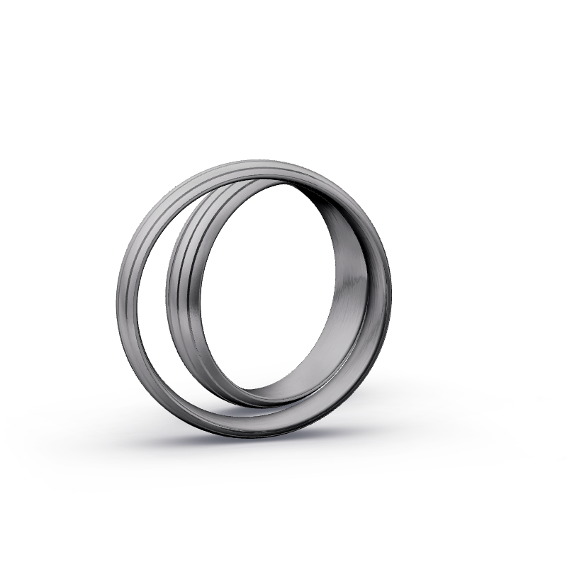 Miniaturbild: Trauringe TL8974 - Tantal (Sandmatt fein) | 999er Tantal Ring